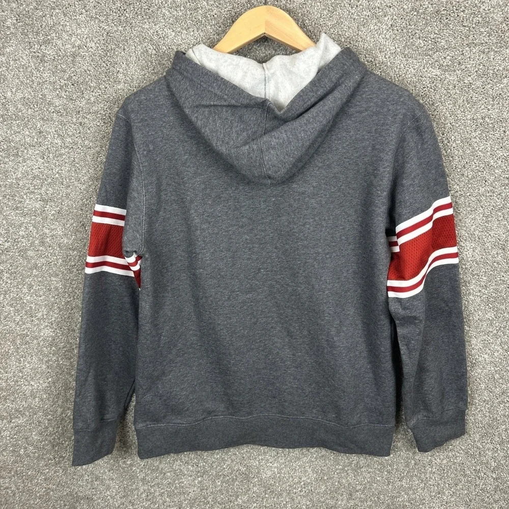 Vintage Nike Basketball Hoodie Youth XL 18-20 Gray 23 Pullover Sweatshirt NEW